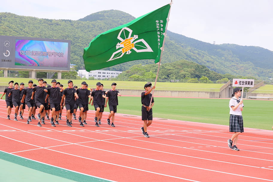 高校総体壮行式